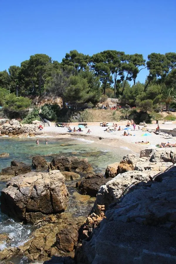 Studio Merbleuesoleil Classe 3 Etoiles 4 Pers Bord De Mer Bandol 0*,